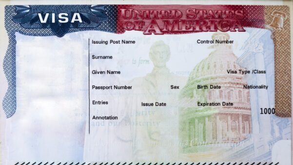 Visa picture USA Visa